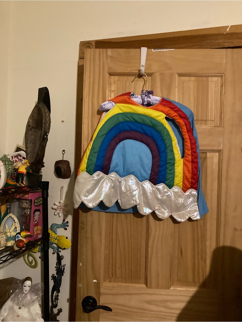 Kids rainbow and clouds Halloween costume